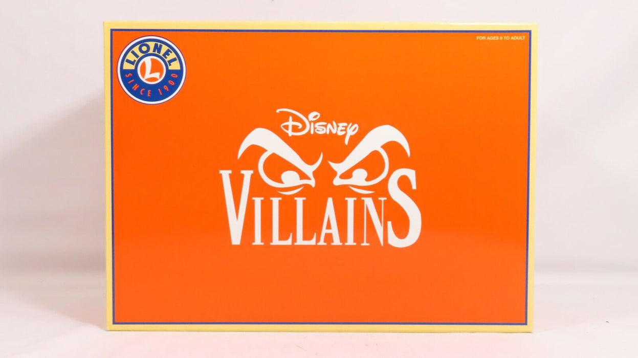 Lionel 6-21876 World Of Disney Villains Boxcar 3-Pack NIB