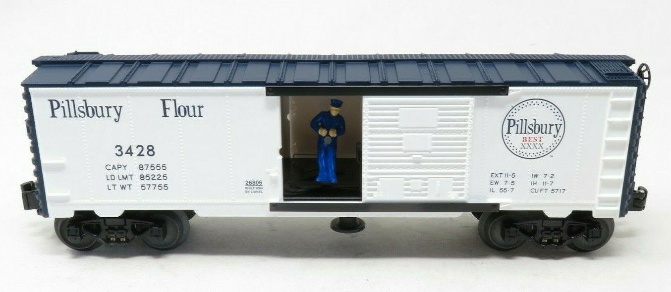 Lionel 6-26806 Archive Collection Pillsbury Operating Boxcar NIB