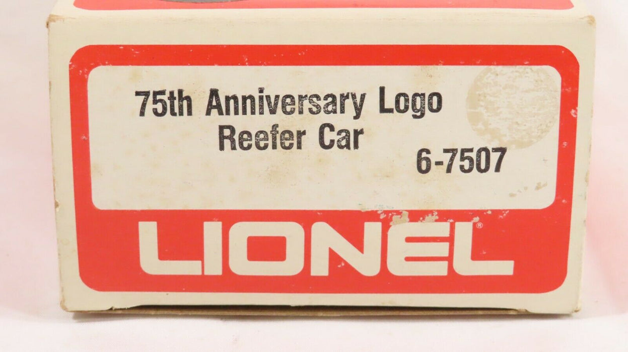 Lionel 6-7507 75th Anniversary Logo Reefer LN
