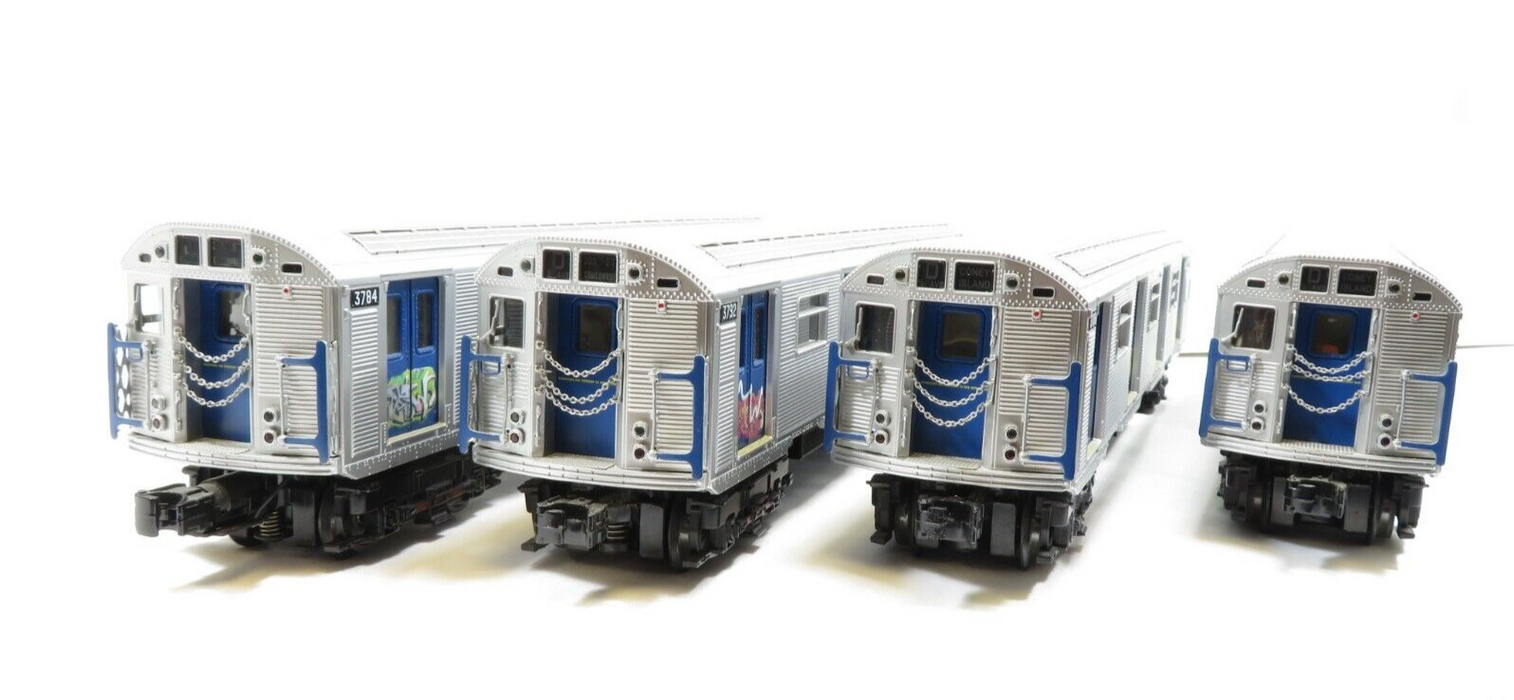 MTH 20-80005A R-32 Graffiti 4-Car Subway Set W/Protosound 2 LN