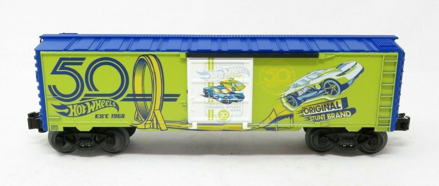 Lionel 6-85065 Hot Wheels 50th Anniversary Boxcar NIB — NY