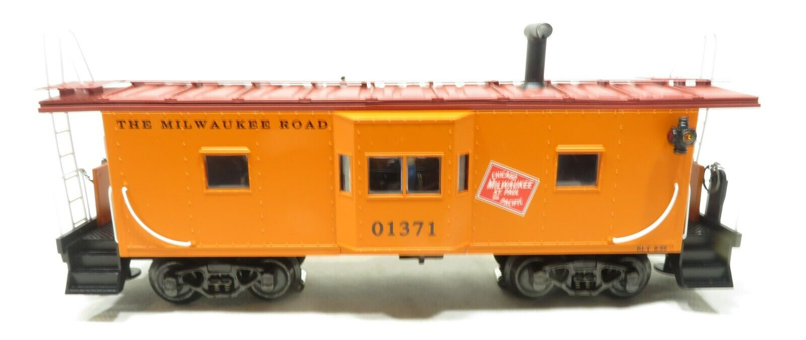 K-Line K612-1371 Milwaukee Road Bay Window Caboose NIB