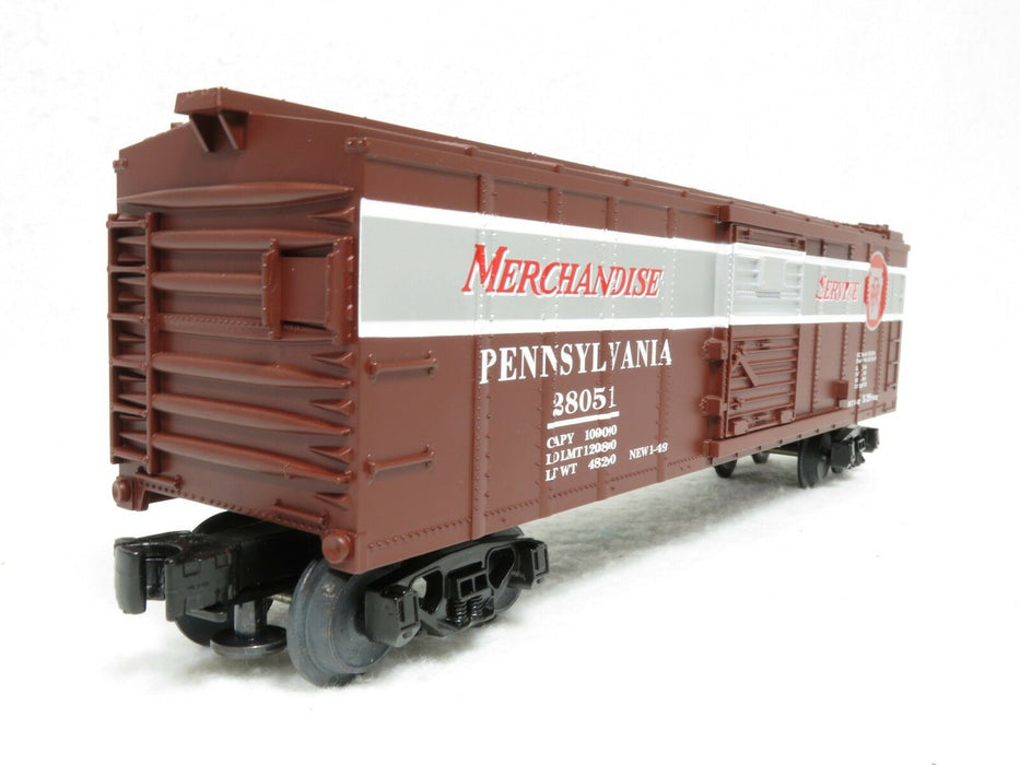 MTH RK-7408L Pennsylvania Merchandise Service Semi-Scale  Box Car LN