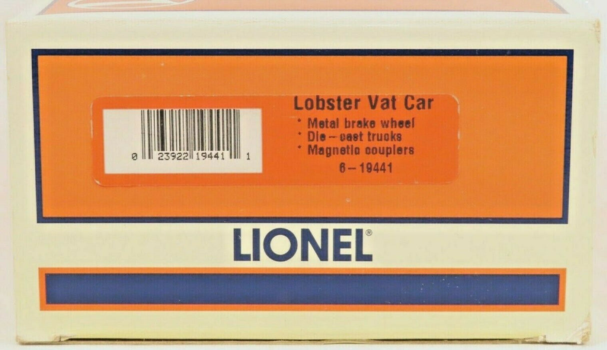 Lionel 6-19441 Lobster Vat Car NIB