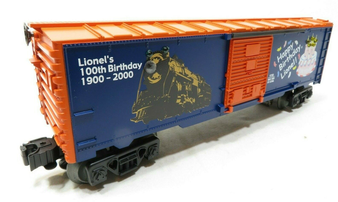 Lionel 6-26736 Lighted Lionel Birthday Boxcar NIB