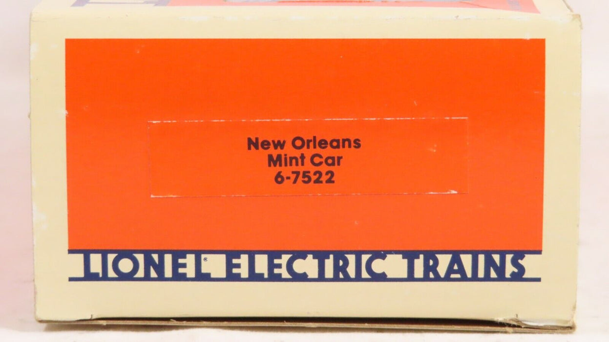 Lionel 6-7522 New Orleans Mint Car LN