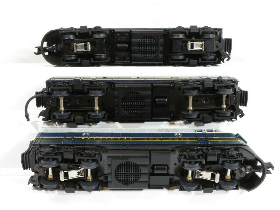 MTH MT-2050LP & MT-2058L Baltimore & Ohio F-3 ABA Set w/Protosounds LN