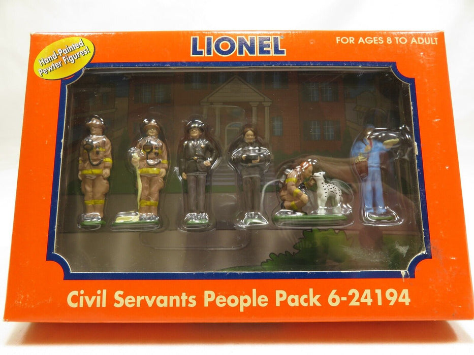 Lionel 6-24194 Civil Servants People Pack NIB