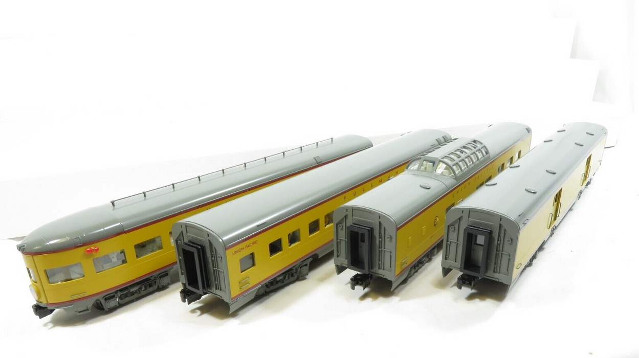 K-Line K4690E Union Pacific Aluminum 18" Passenger Car Set of 4 NIB
