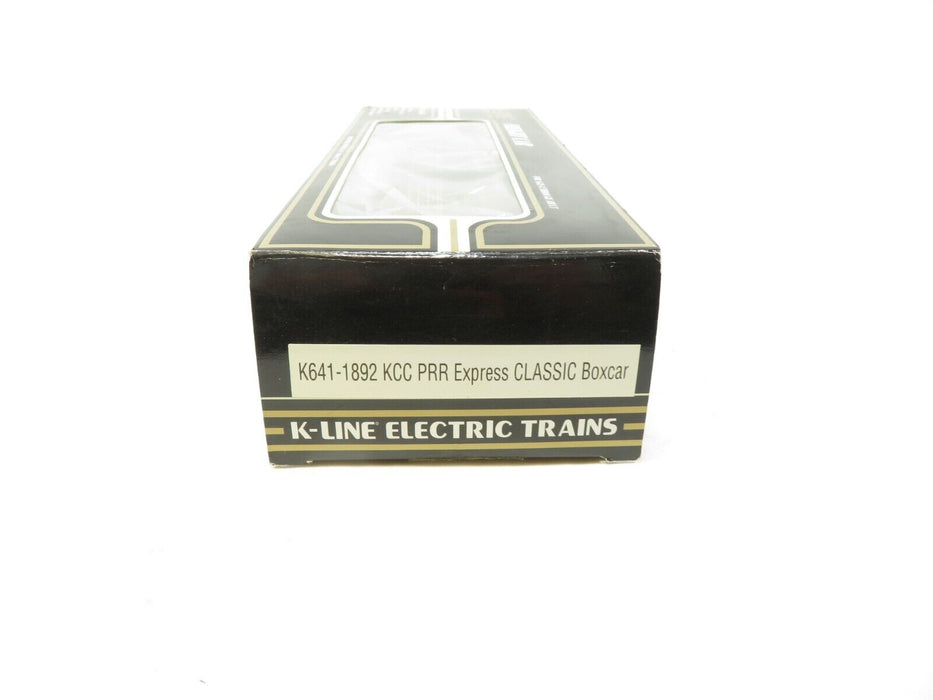 K-Line K641-1892 Pennsylvania KCC Express Classic Boxcar NIB