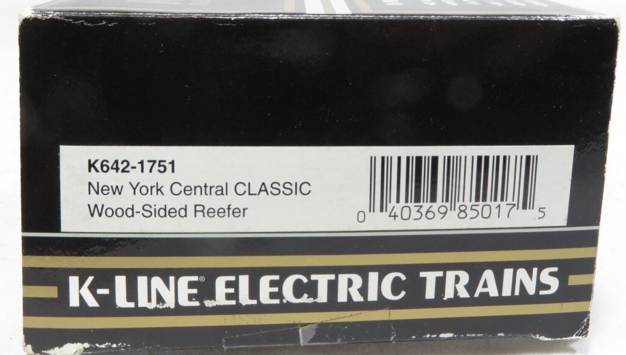 K-Line K642-1751 New York Central Woodsided Reefer LN