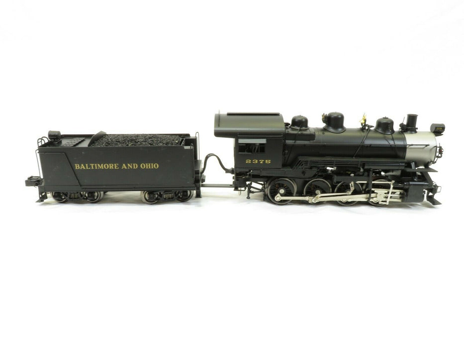 3rd Rail 2375 Brass B&O 0-8-0 Stem Loco 3-Rail LN