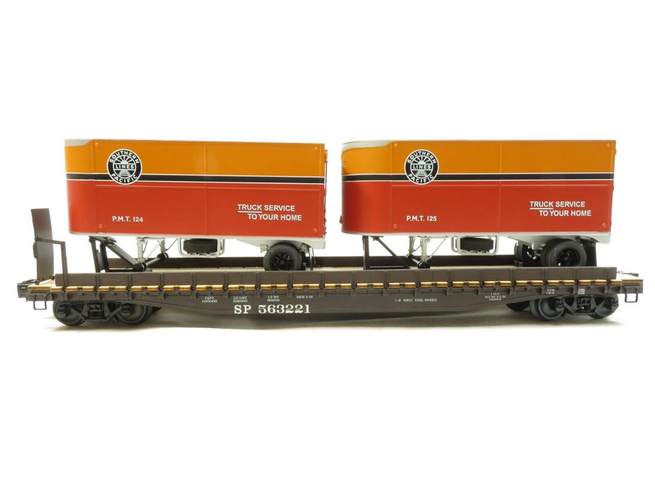 Lionel 6-27569 Union Pacific PS-4 Flatcar w/Piggyback Trailers NIB