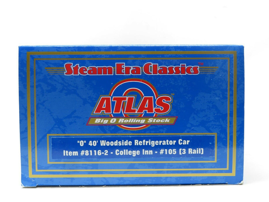 Atlas 8116-2 College Inn 40' Woodside Refrigerator Car #105 NIB