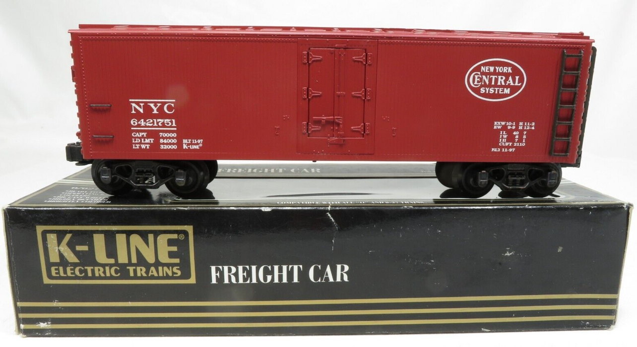 K-Line K642-1751 New York Central Woodsided Reefer LN