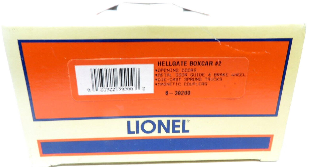 Lionel 6-39200 Hellgate Boxcar #2 NIB