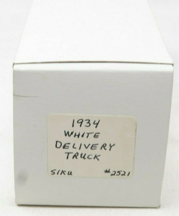 Siku Eurobuilt 2521 DIE CAST 1934 White Delivery Truck NIB