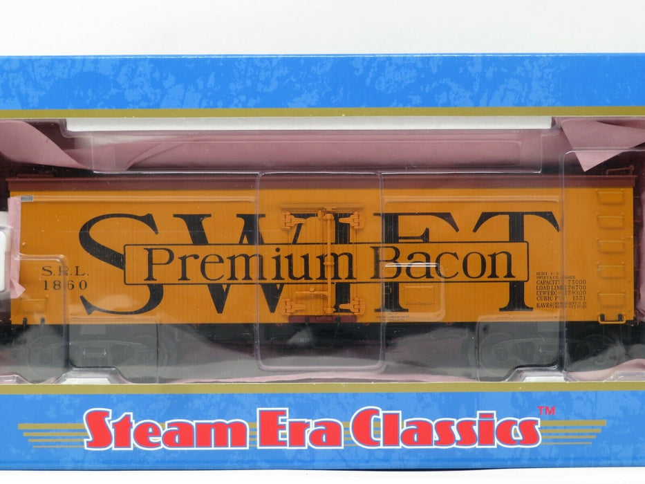 Atlas 8054-1 Swift Premium Bacon 36' Wood Reefer Car #1860  NIB