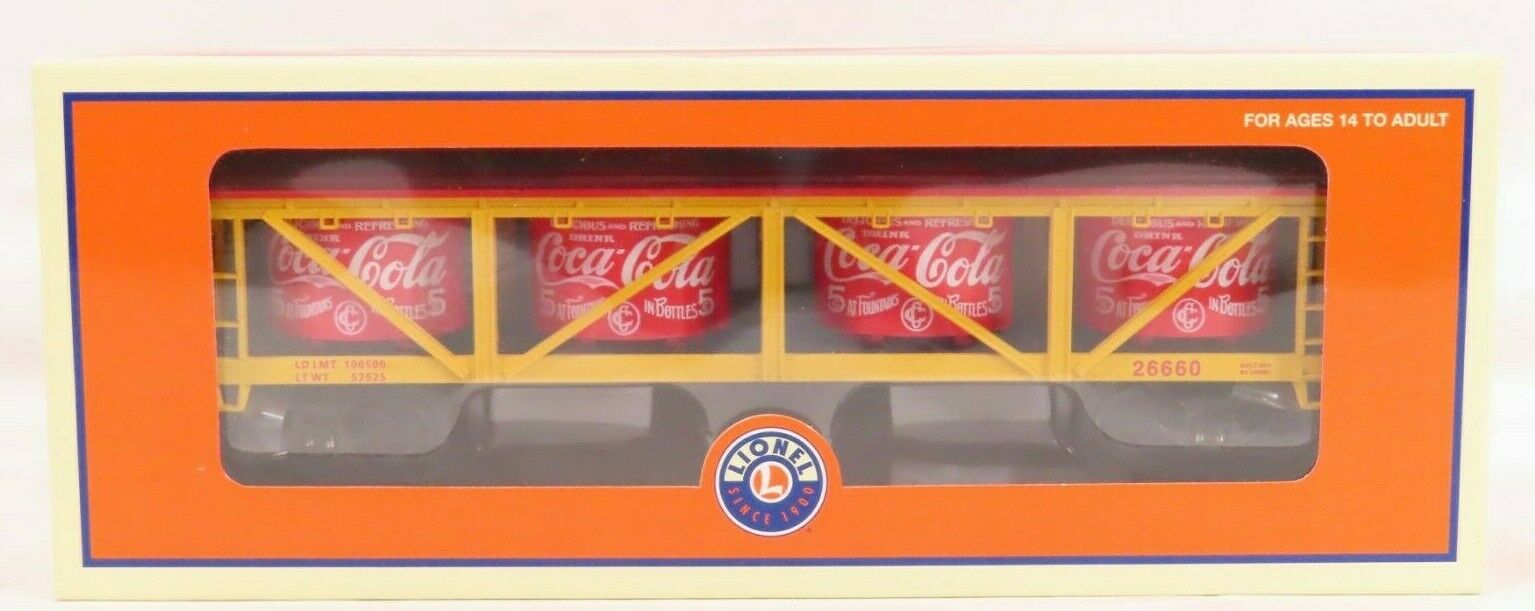 Lionel 6-26660 Coca-Cola Vat Car NIB