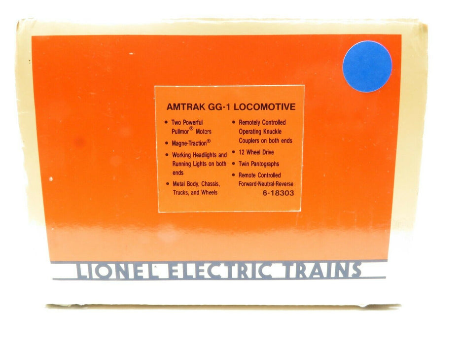 Lionel 6-18303 Amtrak GG-1 Dual Motors Magne Traction LN