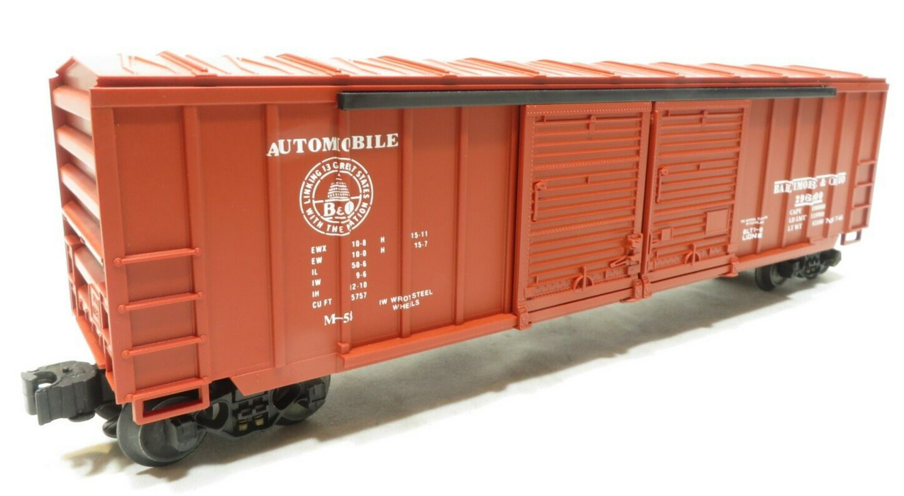 Lionel 6-17209 Baltimore & Ohio Double-Door Boxcar NIB