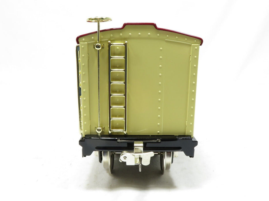 MTH 10-2049 214R Std. Gauge Reefer Car Ivory & Maroon w/Brass Trim NIB