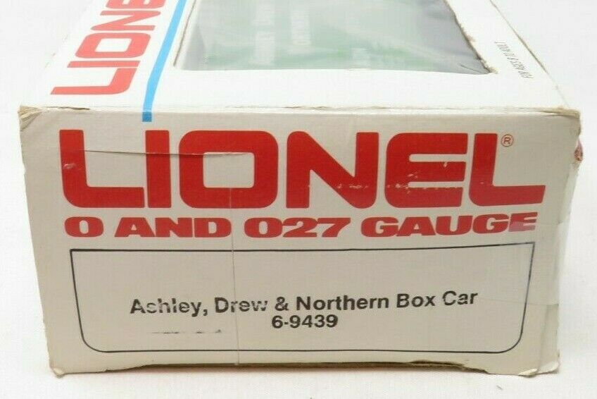 Lionel 6-9439 Ashley, Drew, & Northern Box Car NIB
