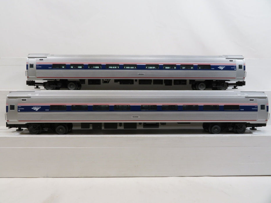 Lionel 6-35433 Amtrak Amfleet Passenger Car Add-On 2-Pack NIB