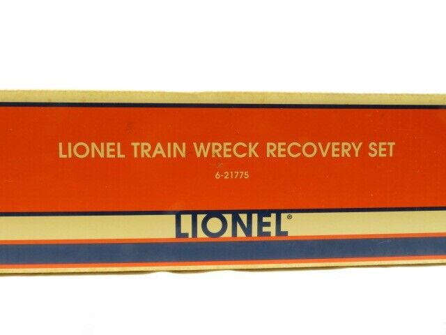 Lionel 6-21775 Train Wreck Recovery Set NIB