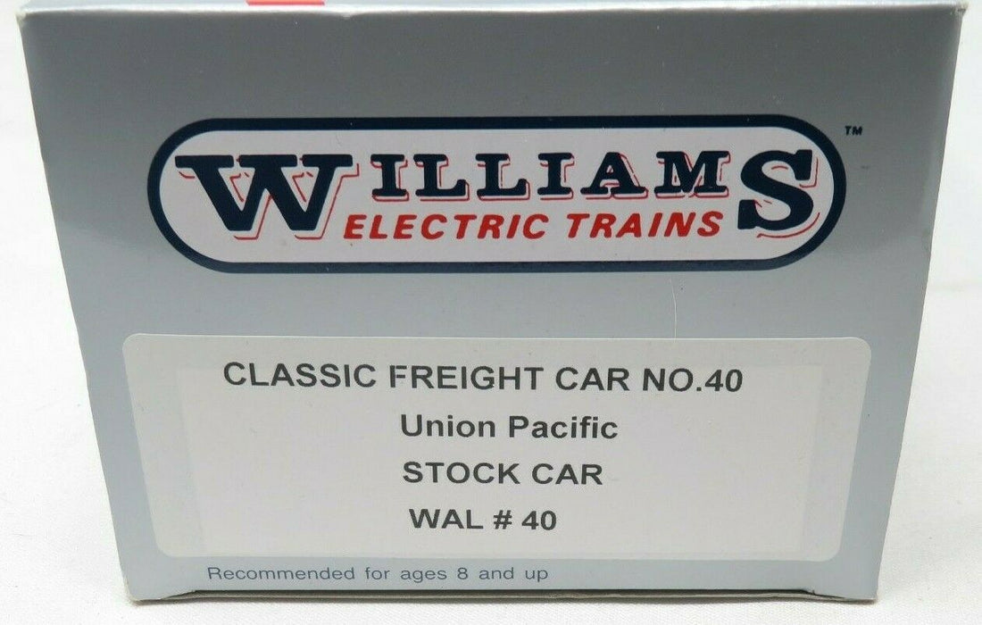 Williams WAL #40 Union Pacific Stock Car NIB