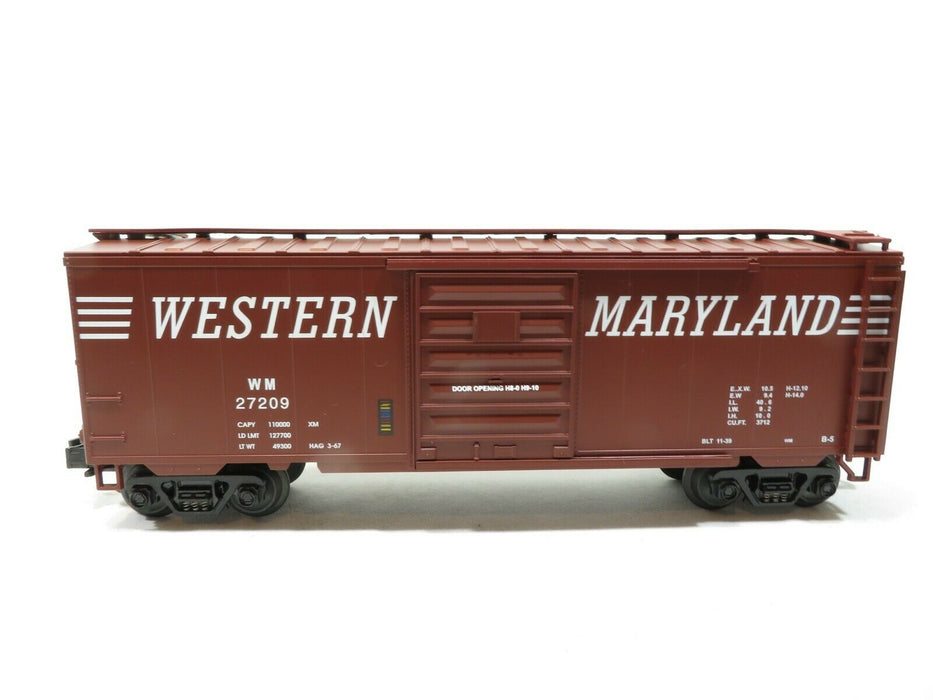 MTH 20-93009 Western Maryland Box Car LN