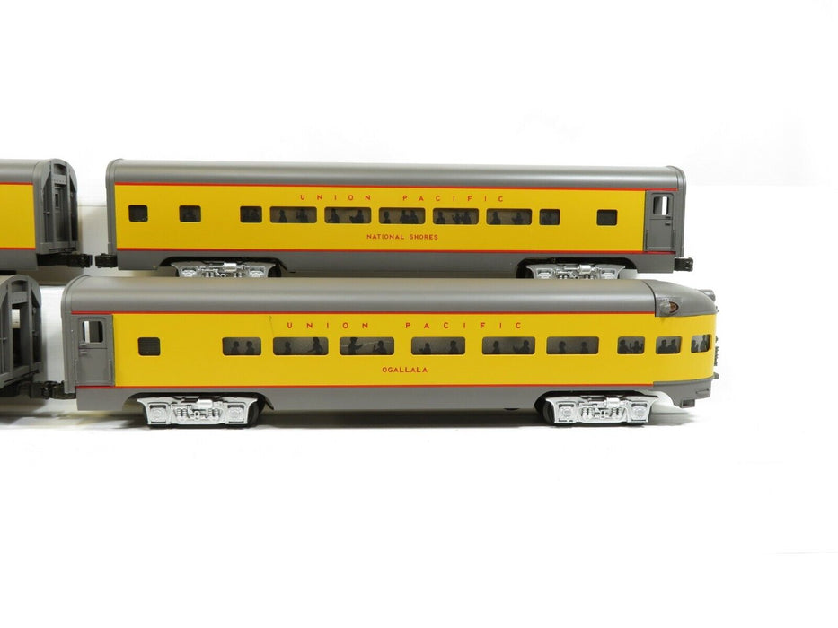 MTH MT-6019 Union Pacific Painted Aluminum Passenger Car Set of 4 LN