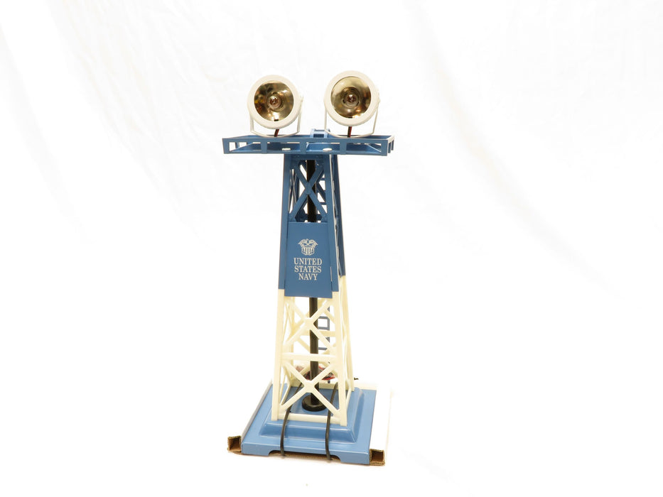 US Navy Blue & White Light Tower O Gauge Reproductions