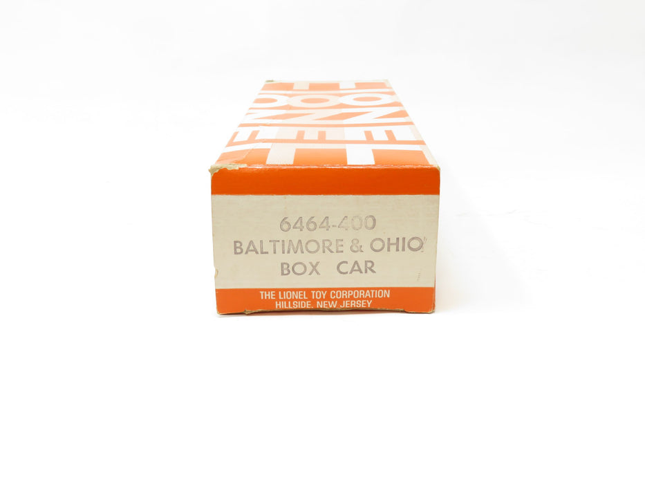 Lionel 6464-400 Baltimore & Ohio Boxcar w/box C7+