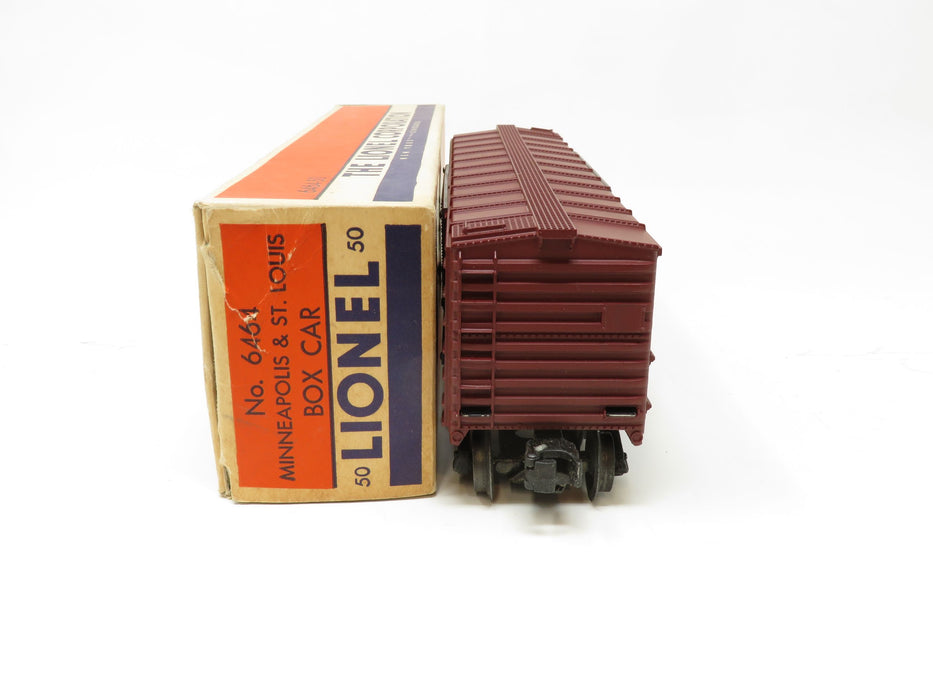 Lionel 6464-50 M&StL Boxcar w/box C8