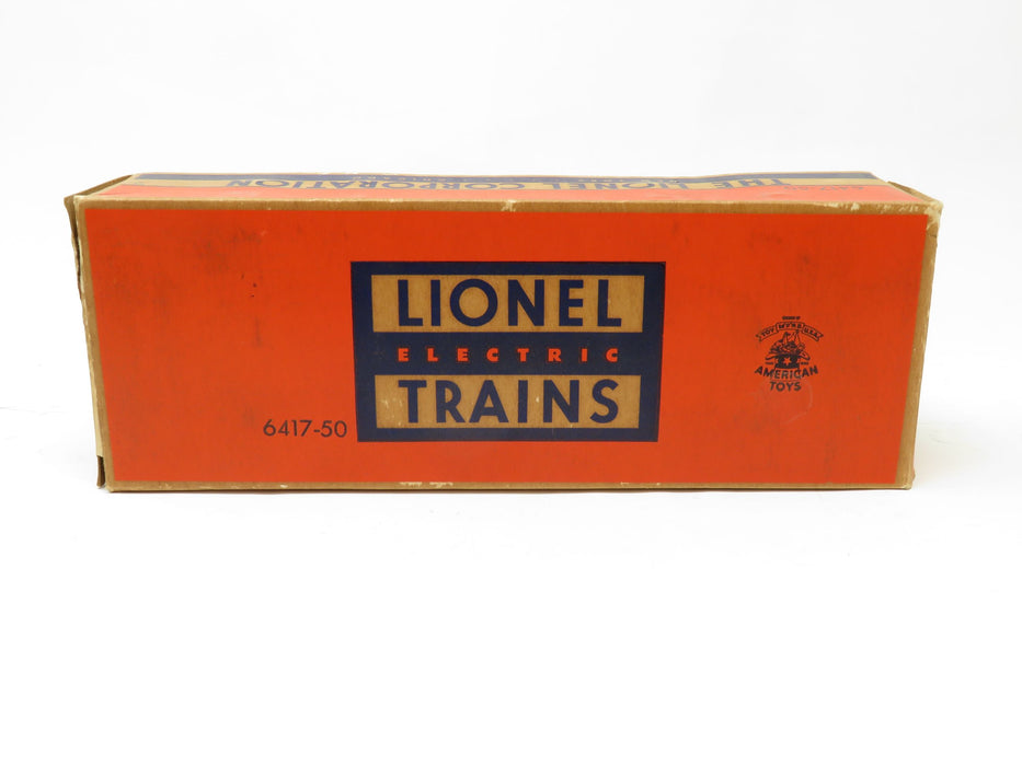 Lionel 6417-51 Lehigh Valley Caboose Gray C9 un-run w/box