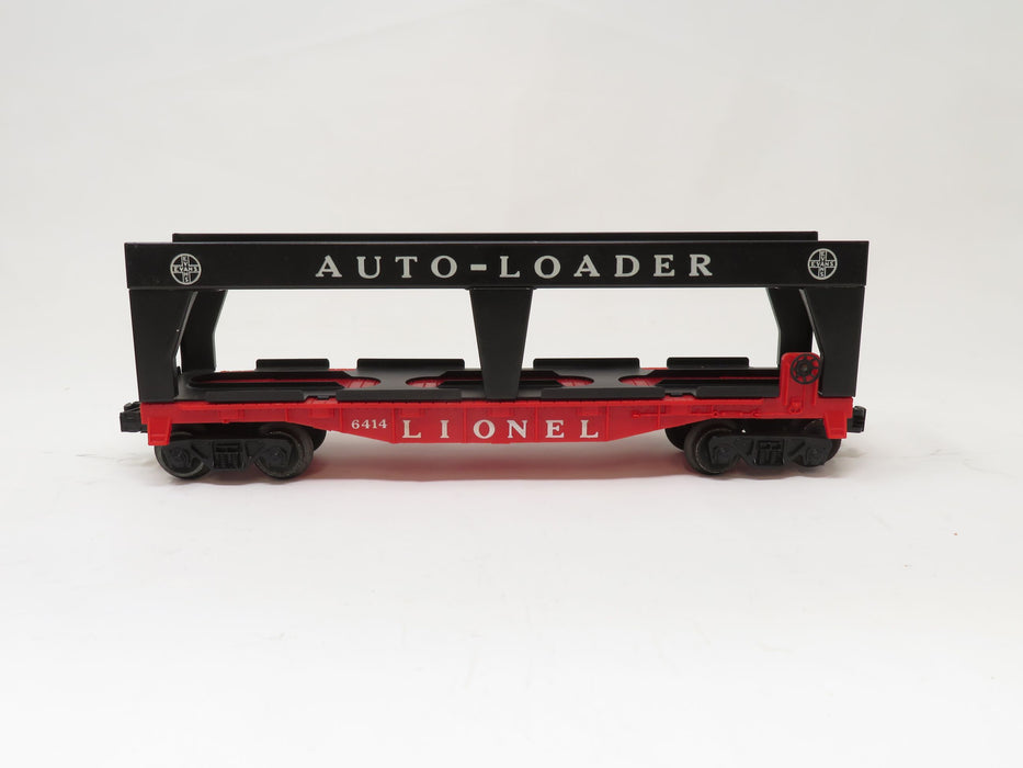 Lionel 6414 Autoloader w/4 gray bumper cars 64-66 C7